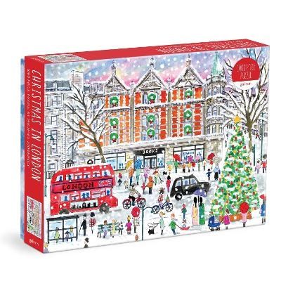 Michael Storrings Christmas in London 1000 Piece Puzzle | 0:e upplagan