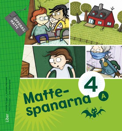 Mattespanarna 4A Grundbok | 1:a upplagan