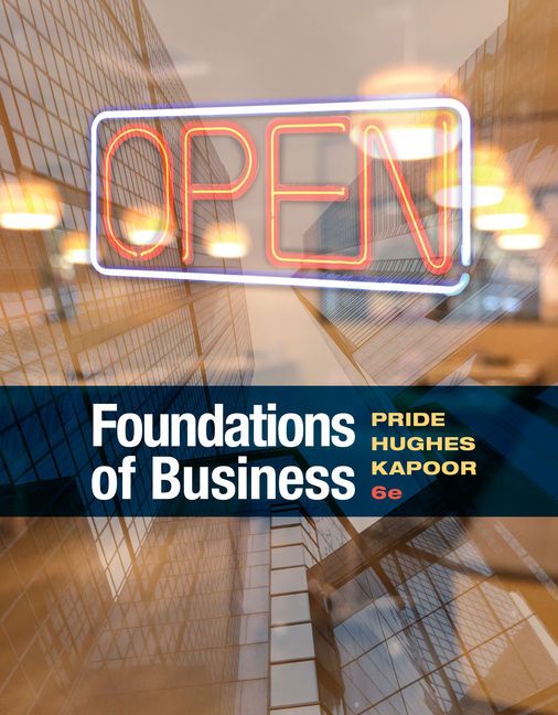 Foundations of Business | 6:e upplagan