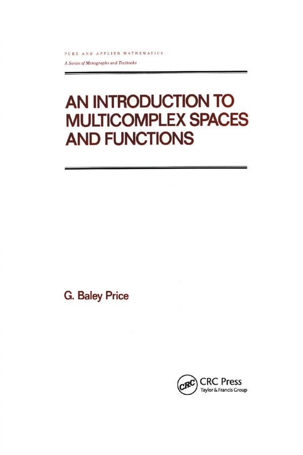 An Introduction to Multicomplex SPates and Functions | 1:a upplagan