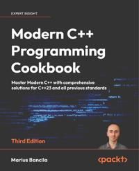 Modern C++ Programming Cookbook | 3:e upplagan