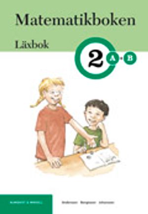 Matematikboken 2 A-B Läxbok | 1:a upplagan