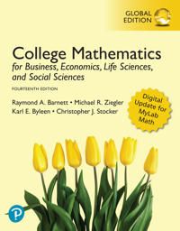 College Mathematics for Business, Economics, Life Sciences, and Social Sciences plus MyLabMathematics with Pearson eText, Global | 14:e upplagan