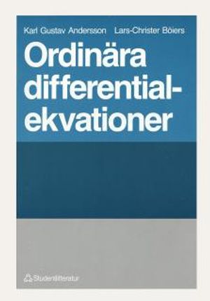 Ordinära differentialekvationer |  2:e upplagan