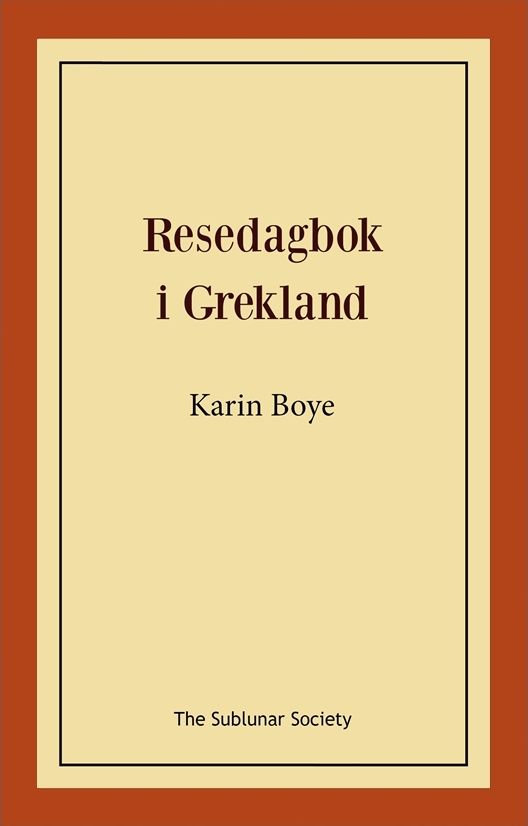 Resedagbok i Grekland | 0:e upplagan