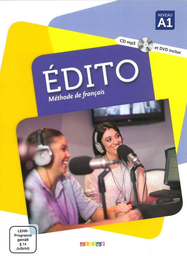 Édito A1. Livre élève + CD MP3 + DVD | 0:e upplagan