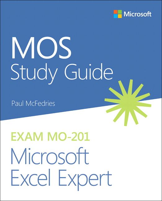MOS Study Guide for Microsoft Excel Expert Exam MO-201 | 0:e upplagan