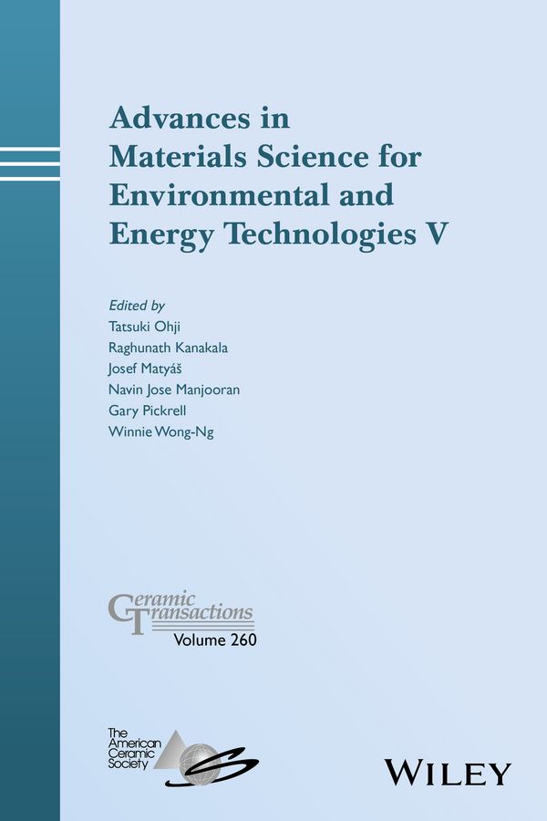 Advances in Materials Science for Environmental and Energy Technologies V: | 1:a upplagan