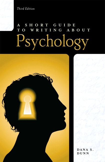A short guide to writing about psychology | 3:e upplagan