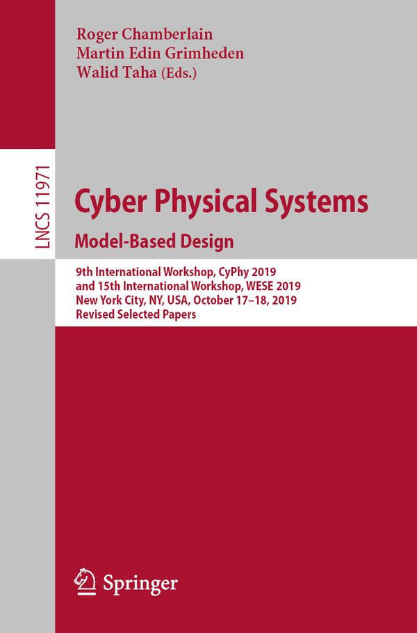 Cyber Physical Systems. Model-Based Design | 1:a upplagan